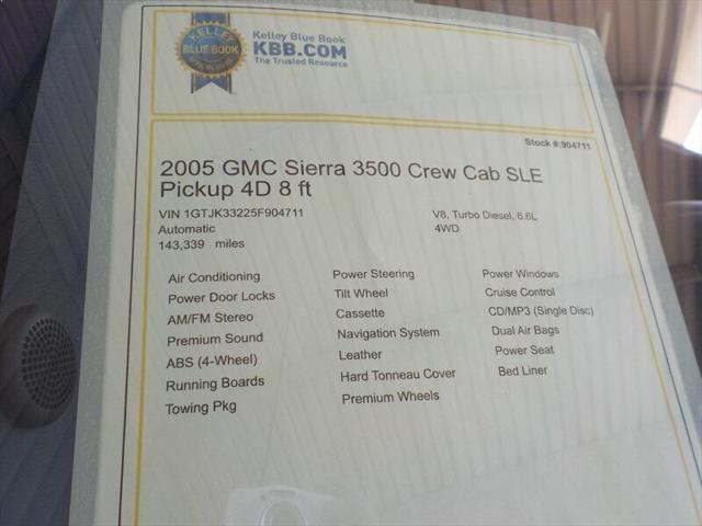 2005 GMC Sierra 3500 SLE
