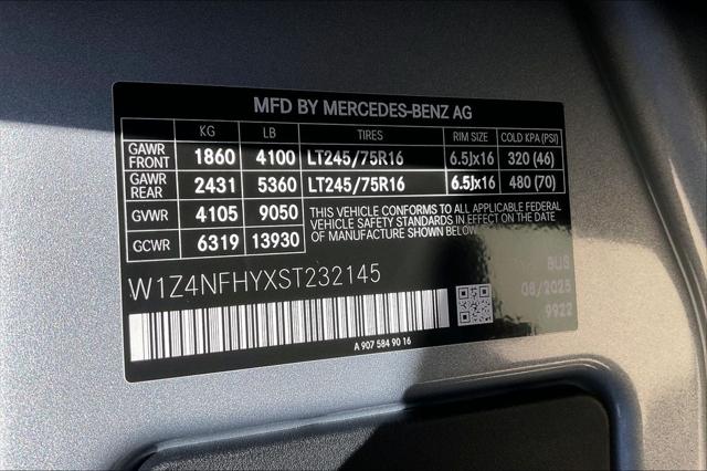 2025 Mercedes-Benz Sprinter 2500 Passenger 144 WB