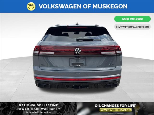 2025 Volkswagen Atlas Cross Sport 2.0T SEL R-Line Black