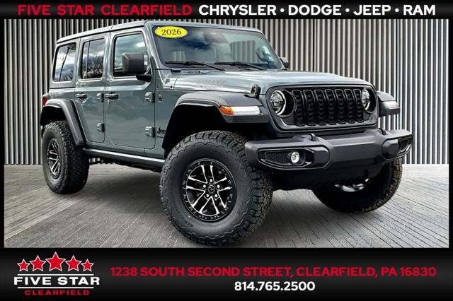 2026 Jeep Wrangler WRANGLER 4-DOOR WILLYS 2026 Jeep Wrangler WRANGLER 4-DOOR WILLYS