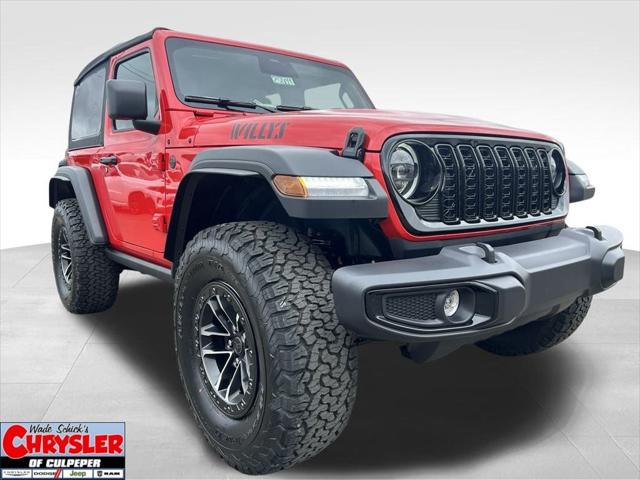 2026 Jeep Wrangler WRANGLER 2-DOOR WILLYS 2026 Jeep Wrangler WRANGLER 2-DOOR WILLYS