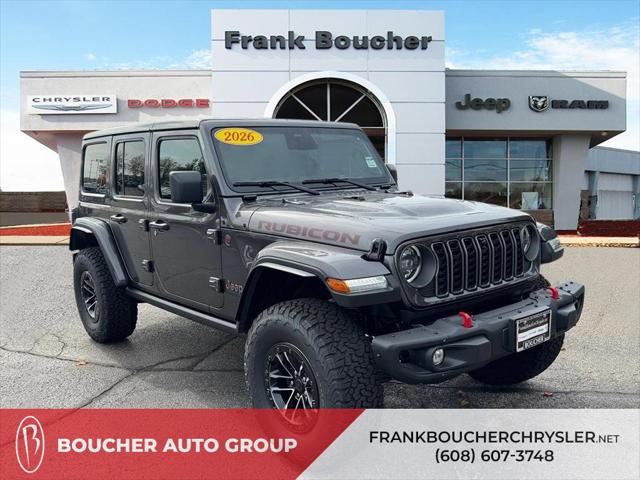 2026 Jeep Wrangler WRANGLER 4-DOOR RUBICON X