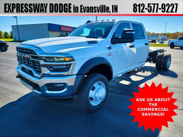 2026 RAM Ram 5500 Chassis Cab RAM 5500 TRADESMAN CHASSIS CREW CAB 4X4 84 CA