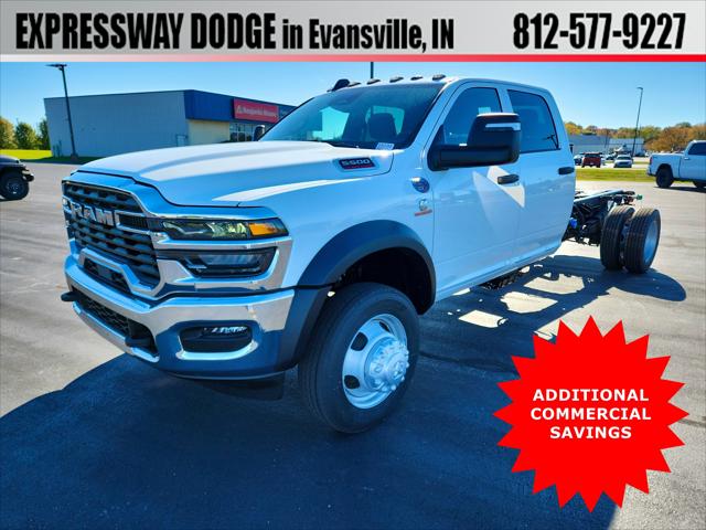 2026 RAM Ram 5500 Chassis Cab RAM 5500 TRADESMAN CHASSIS CREW CAB 4X4 84 CA