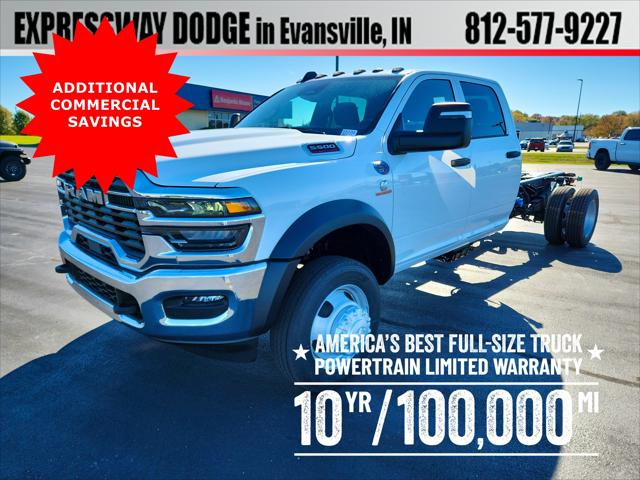 2026 RAM 5500 Chassis RAM 5500 TRADESMAN CHASSIS CREW CAB 4X4 84 CA