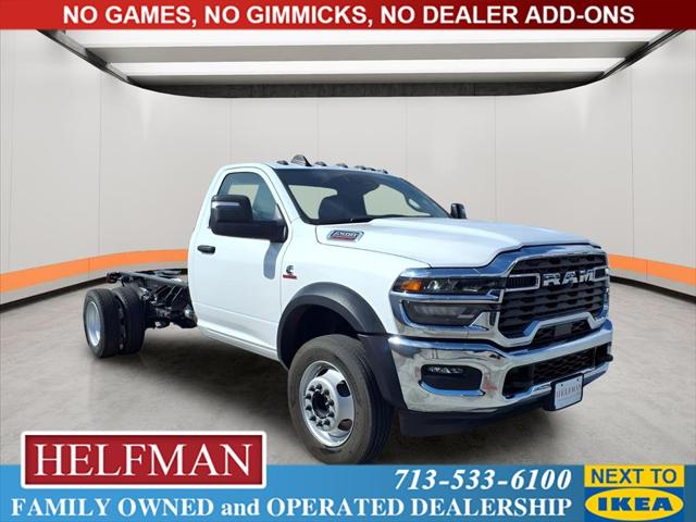 2026 RAM Ram 5500 Chassis Cab RAM 5500 TRADESMAN CHASSIS REGULAR CAB 4X4 84 CA
