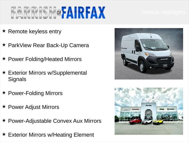 2026 RAM Promaster RAM PROMASTER 1500 TRADESMAN CARGO VAN HIGH ROOF 136 WB 2026 RAM Promaster RAM PROMASTER 1500 TRADESMAN CARGO VAN HIGH ROOF 136 WB