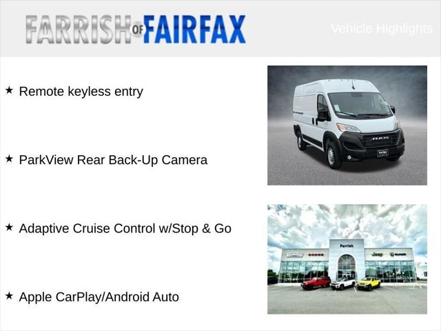 2026 RAM Promaster RAM PROMASTER 1500 TRADESMAN CARGO VAN HIGH ROOF 136 WB 2026 RAM Promaster RAM PROMASTER 1500 TRADESMAN CARGO VAN HIGH ROOF 136 WB