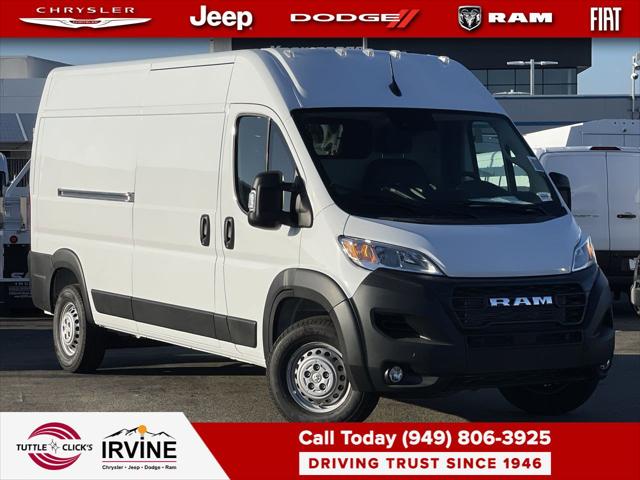 2026 RAM Ram ProMaster RAM PROMASTER 2500 TRADESMAN CARGO VAN HIGH ROOF 159 WB 2026 RAM Ram ProMaster RAM PROMASTER 2500 TRADESMAN CARGO VAN HIGH ROOF 159 WB