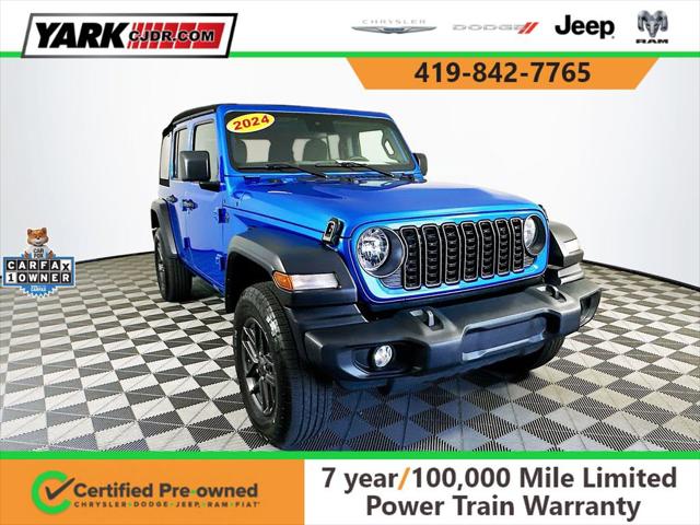 2024 Jeep Wrangler 4-Door Sport S 4x4 2024 Jeep Wrangler 4-Door Sport S 4x4