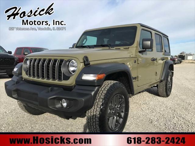 2026 Jeep Wrangler WRANGLER 4-DOOR SPORT S