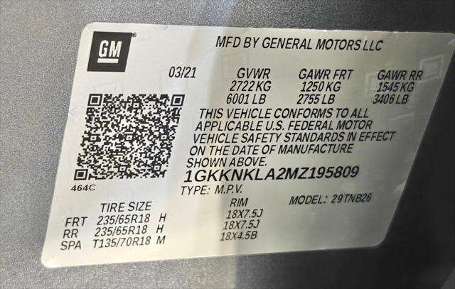 2021 GMC Acadia FWD SLE