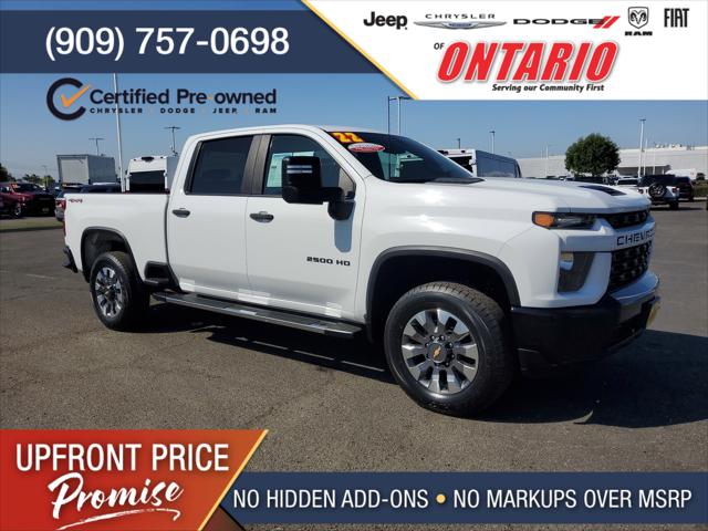 2022 Chevrolet Silverado 2500HD 4WD Crew Cab Standard Bed Custom