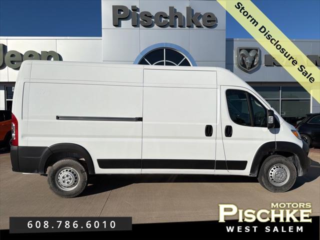 2025 RAM ProMaster 2500 Cargo Van Tradesman High Roof 159 WB w/Pass Seat