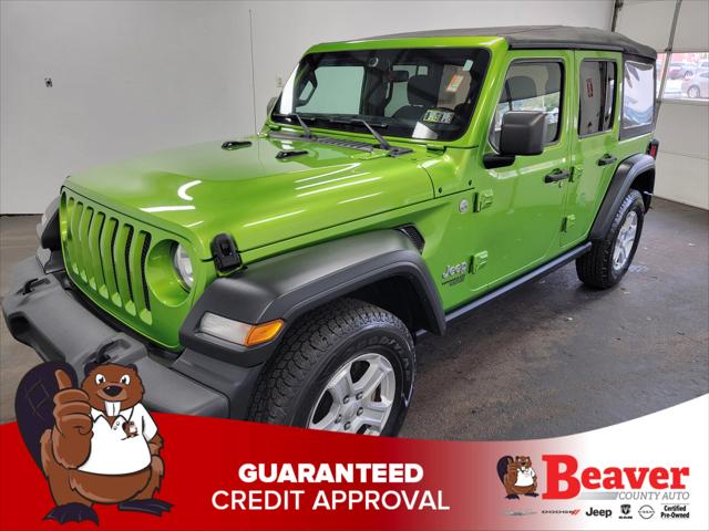 2019 Jeep Wrangler Unlimited Sport S 4x4 2019 Jeep Wrangler Unlimited Sport S 4x4