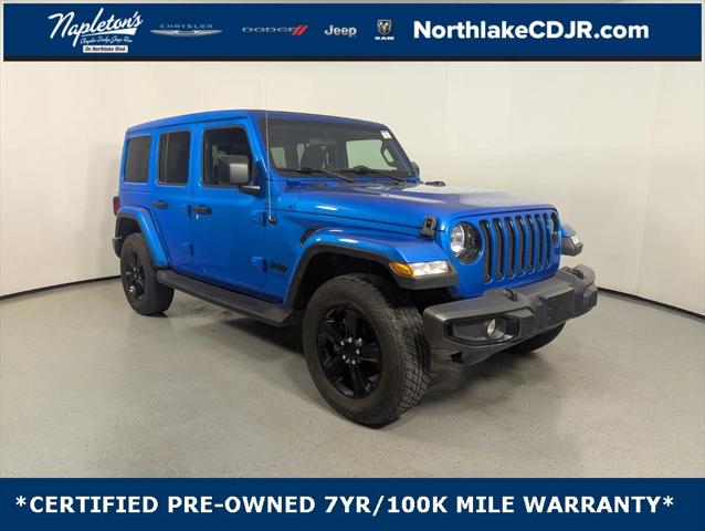2021 Jeep Wrangler Unlimited Sahara Altitude 4x4 2021 Jeep Wrangler Unlimited Sahara Altitude 4x4