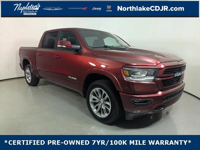 2022 RAM 1500 Laramie Crew Cab 4x4 57 Box