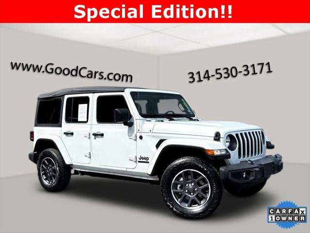 2021 Jeep Wrangler Unlimited 80th Anniversary 4x4 2021 Jeep Wrangler Unlimited 80th Anniversary 4x4
