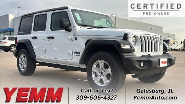 2022 Jeep Wrangler Unlimited Sport S 4x4 2022 Jeep Wrangler Unlimited Sport S 4x4