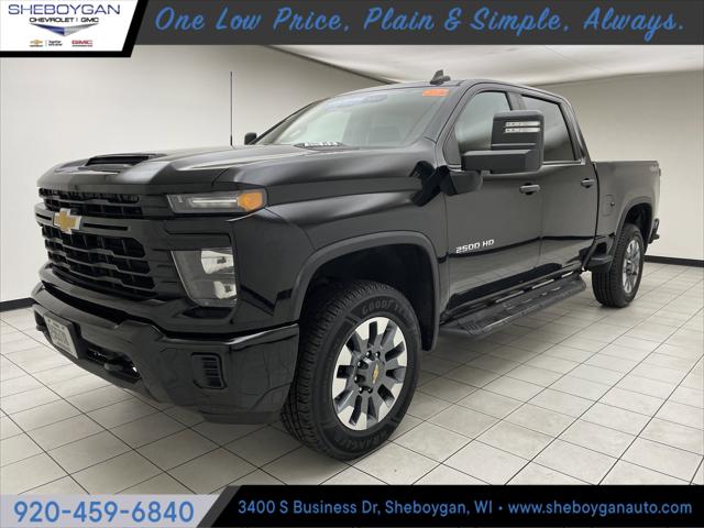 2024 Chevrolet Silverado 2500HD 4WD Crew Cab Standard Bed Custom 2024 Chevrolet Silverado 2500HD 4WD Crew Cab Standard Bed Custom