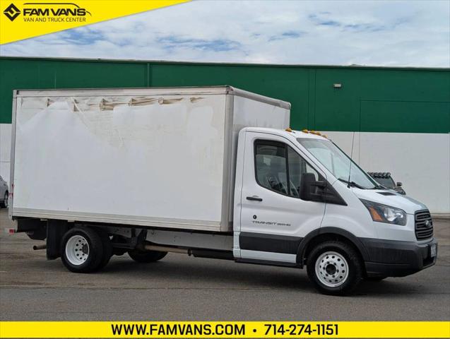 2018 Ford Transit Chassis 12FT Box Truck with Loading Ramp GAS for sale in Fountain Valley, CA