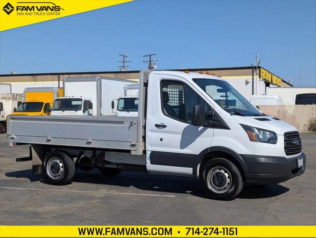2018 Ford Transit Chassis Flat Bed Truck GAS for sale in Fountain Valley, CA
