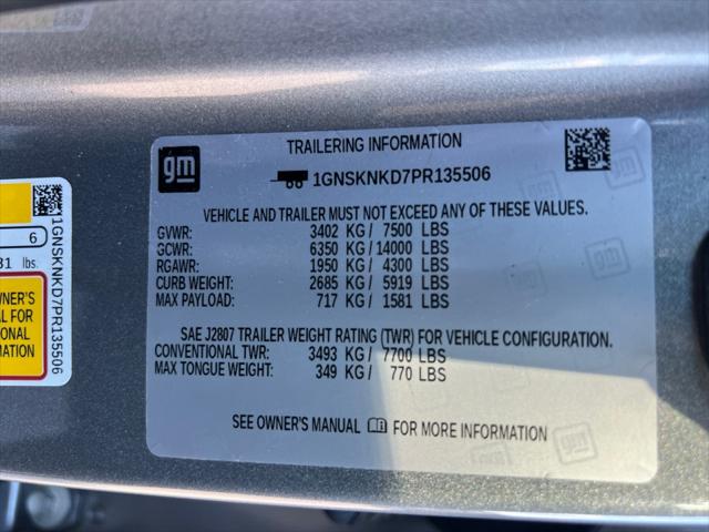 2023 Chevrolet Tahoe 4WD LT