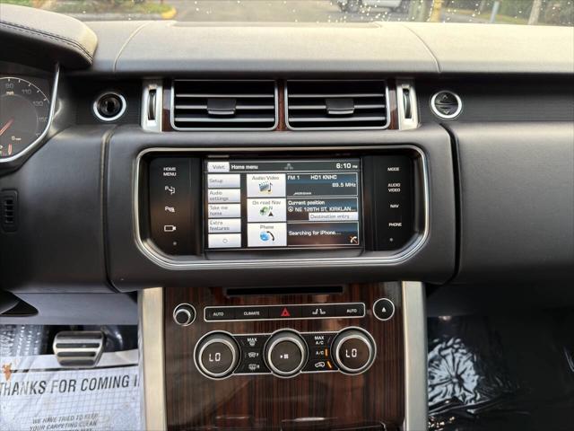 2014 Land Rover Range Rover 5.0L V8 Supercharged