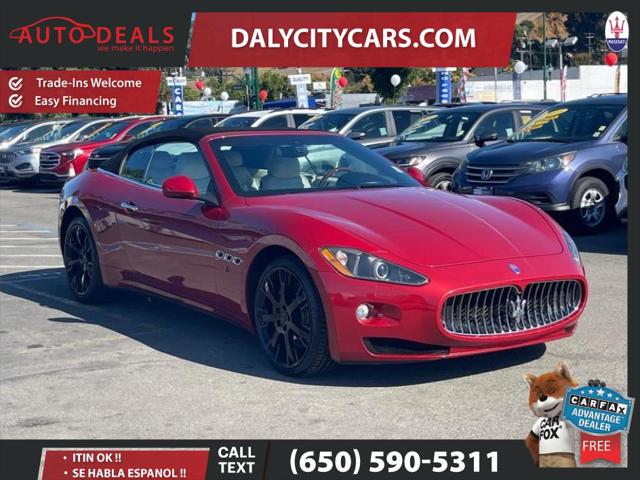 2012 Maserati GranTurismo Sport Convertible 2D