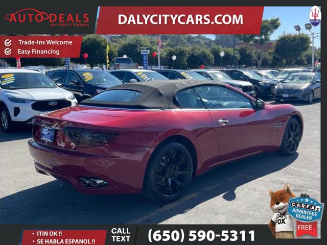 2012 Maserati GranTurismo Sport Convertible 2D