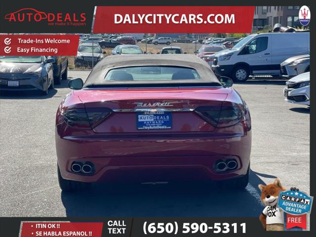 2012 Maserati GranTurismo Sport Convertible 2D