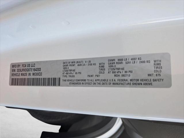 2026 Ram ProMaster Cargo Van SLT High Roof 159" WB