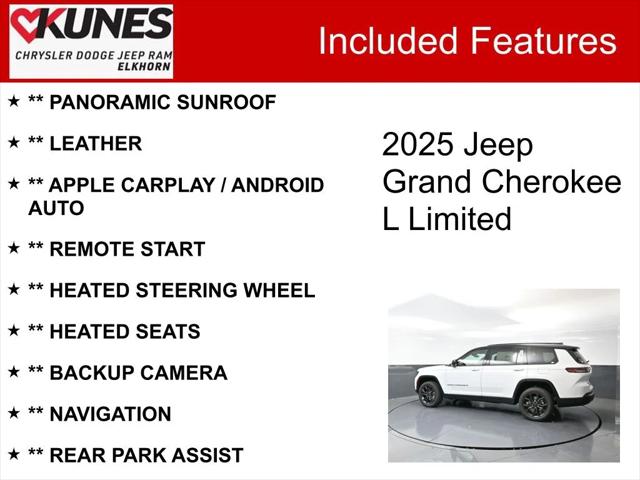 2025 Jeep Grand Cherokee GRAND CHEROKEE L LIMITED 4X4