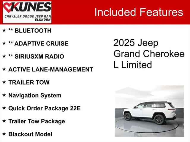 2025 Jeep Grand Cherokee GRAND CHEROKEE L LIMITED 4X4