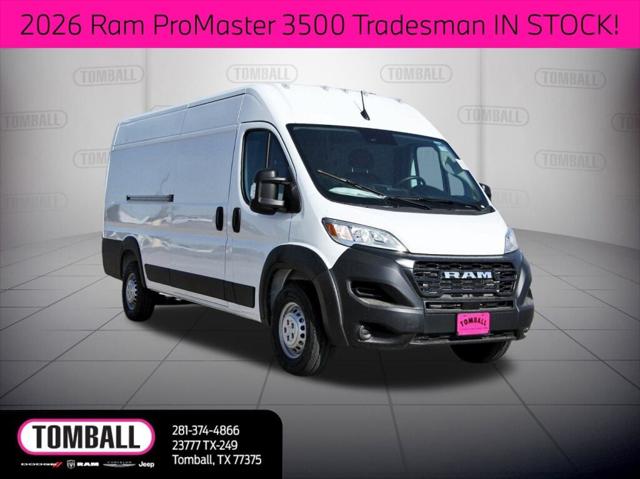 2026 RAM Ram ProMaster RAM PROMASTER 3500 TRADESMAN CARGO VAN HIGH ROOF 159 WB EXT