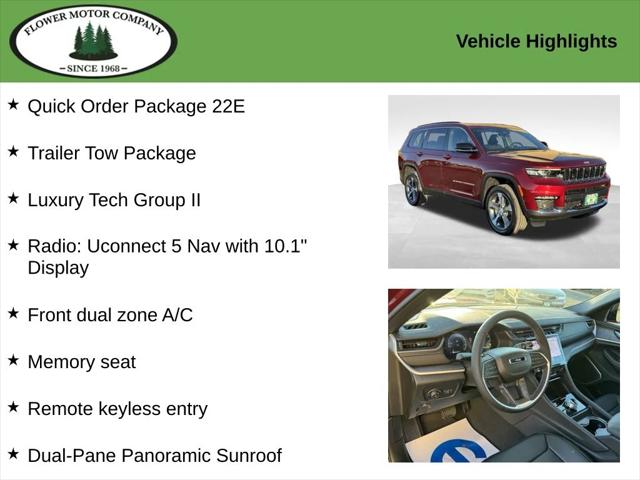 2025 Jeep Grand Cherokee GRAND CHEROKEE L LIMITED 4X4