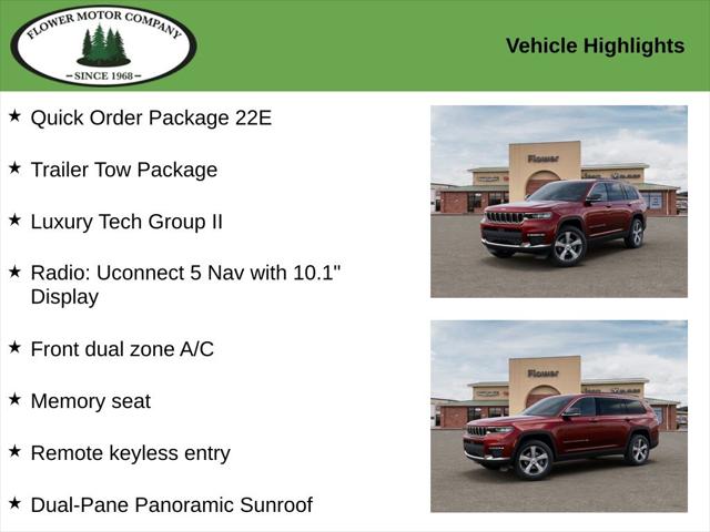 2025 Jeep Grand Cherokee GRAND CHEROKEE L LIMITED 4X4