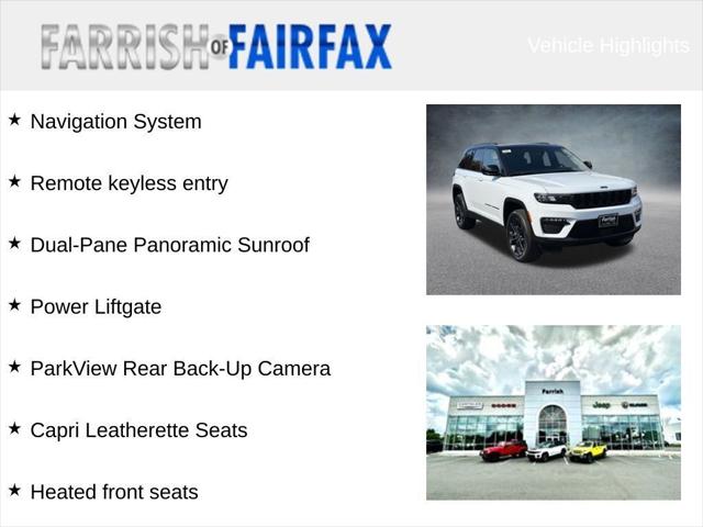 2025 Jeep Grand Cherokee GRAND CHEROKEE LIMITED 4X4 2025 Jeep Grand Cherokee GRAND CHEROKEE LIMITED 4X4