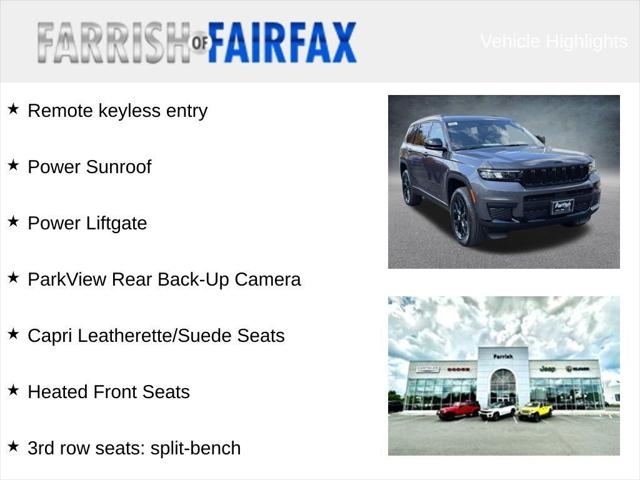 2025 Jeep Grand Cherokee L GRAND CHEROKEE L ALTITUDE X 4X4