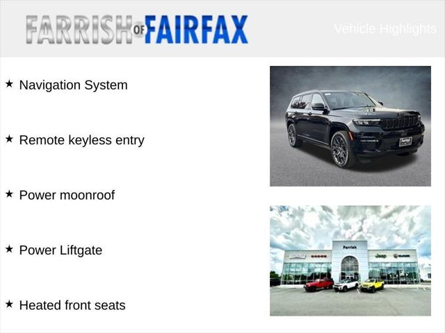 2025 Jeep Grand Cherokee GRAND CHEROKEE L SUMMIT 4X4 2025 Jeep Grand Cherokee GRAND CHEROKEE L SUMMIT 4X4