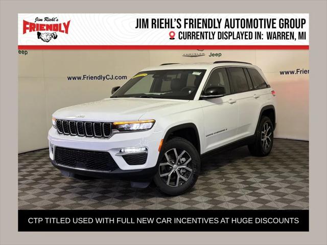 2025 Jeep Grand Cherokee GRAND CHEROKEE LIMITED 4X4 2025 Jeep Grand Cherokee GRAND CHEROKEE LIMITED 4X4
