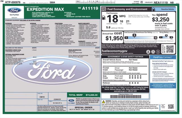 2022 Ford Expedition Limited MAX