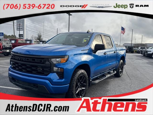 2022 Chevrolet Silverado 1500 4WD Crew Cab Short Bed Custom 2022 Chevrolet Silverado 1500 4WD Crew Cab Short Bed Custom