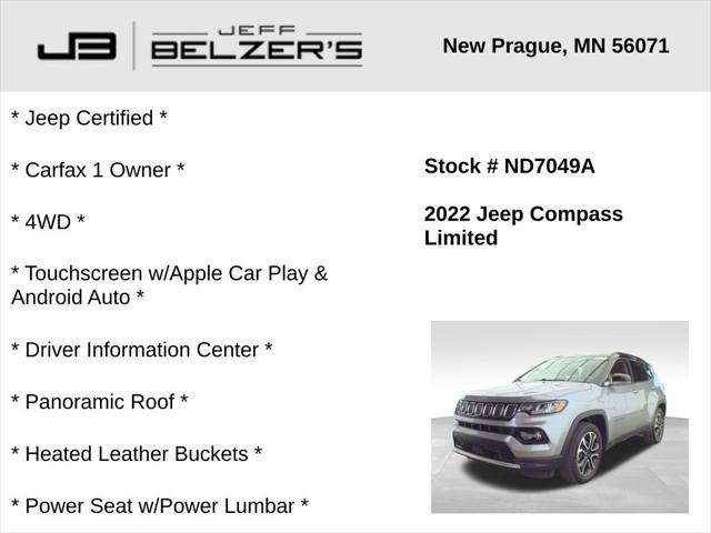 2022 Jeep Compass Limited 4x4