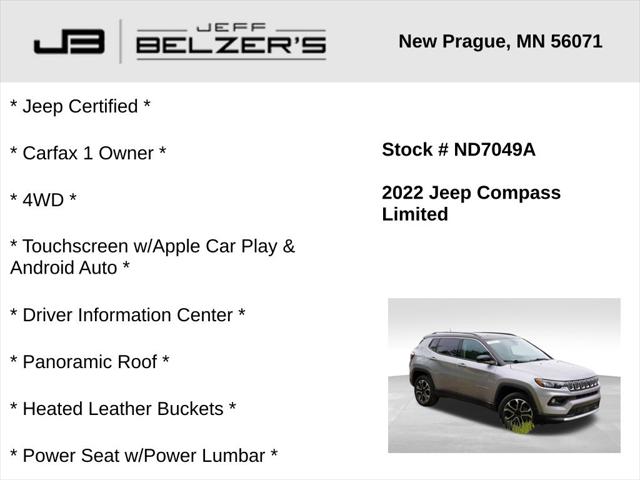 2022 Jeep Compass Limited 4x4