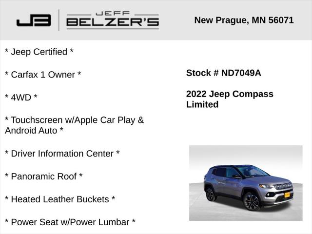 2022 Jeep Compass Limited 4x4