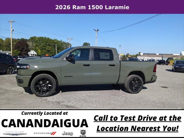 2026 RAM Ram 1500 RAM 1500 LARAMIE CREW CAB 4X4 57 BOX