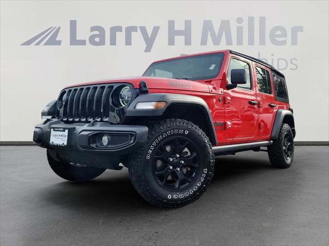2021 Jeep Wrangler Unlimited Willys 4x4 2021 Jeep Wrangler Unlimited Willys 4x4