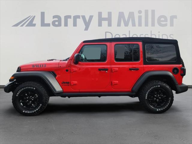 2021 Jeep Wrangler Unlimited Willys 4x4 2021 Jeep Wrangler Unlimited Willys 4x4