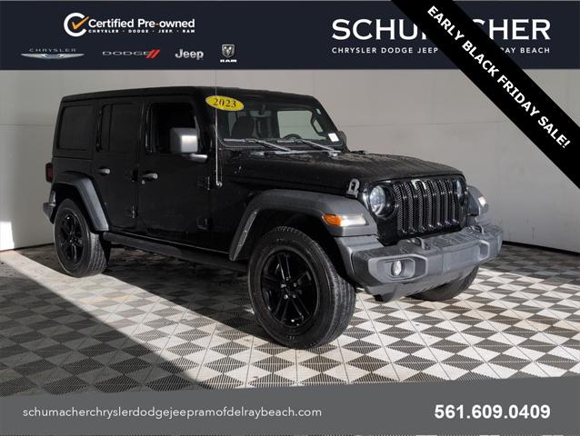 2023 Jeep Wrangler 4-Door Sport Altitude 4x4 2023 Jeep Wrangler 4-Door Sport Altitude 4x4